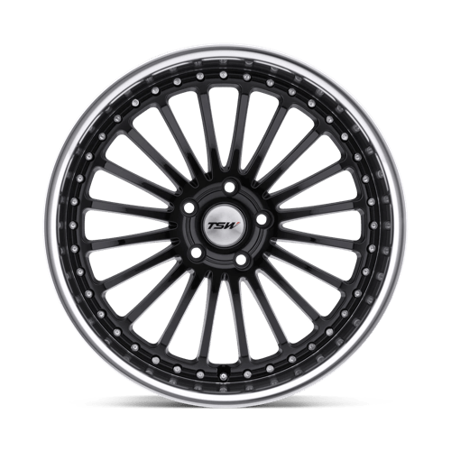 SILVERSTONE 19X8 5X112 72.1 +45 GBLK-MIR by TSW Alloy Wheels
