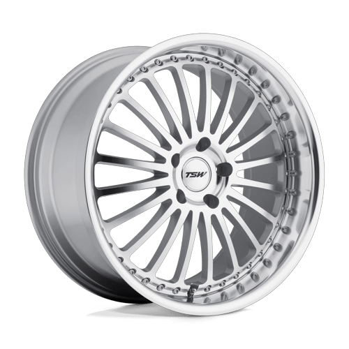 SILVERSTONE 18X8 5X112 72.1 +32 SLV-MIR by TSW Alloy Wheels