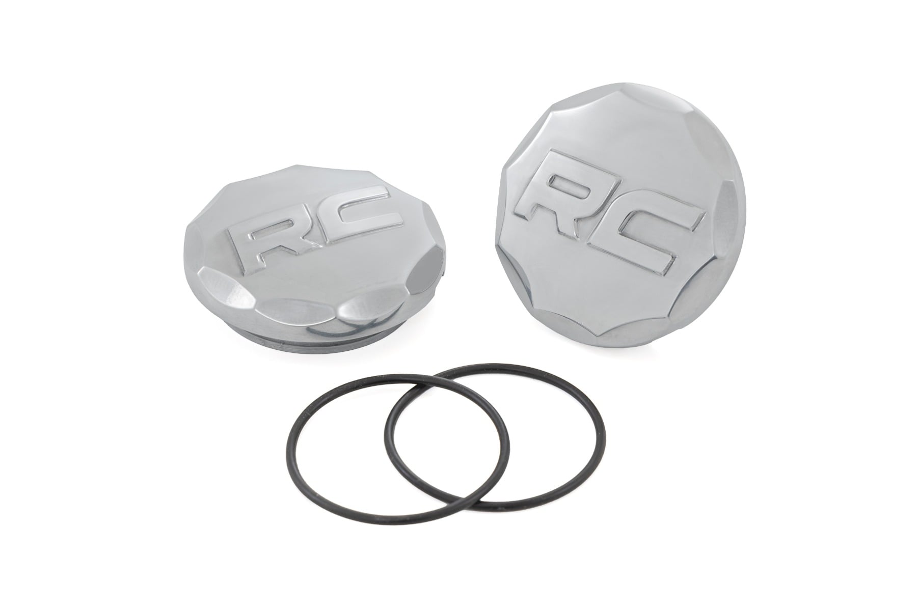 Polished Aluminum Ball Joint Caps | Pair | Rough Country Control Arms by Rough Country