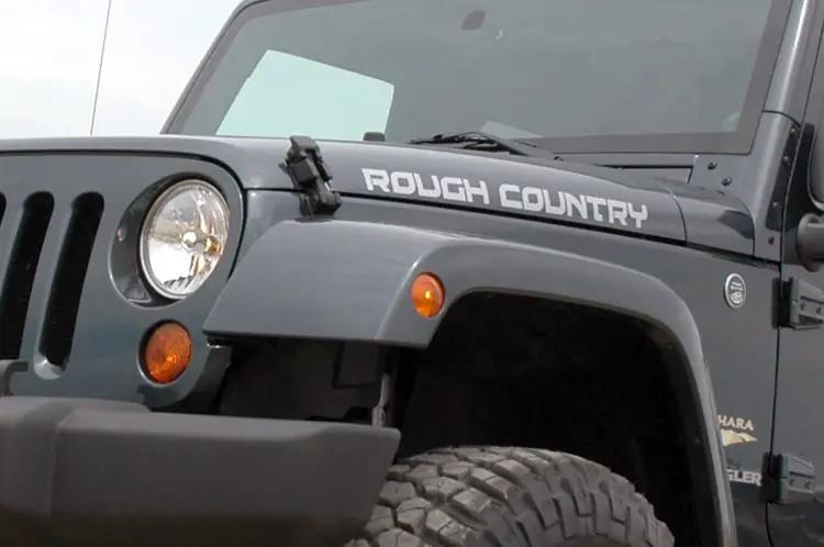 Rough Country Decal | 27 Inch Fender | Gray by Rough Country
