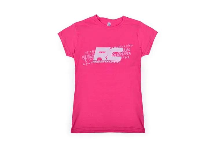 Rough Country T-Shirt | Women Fts Fit | Pink | Size S by Rough Country