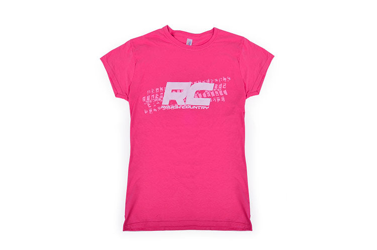 Rough Country T-Shirt | Women Fts Fit | Pink | Size S by Rough Country