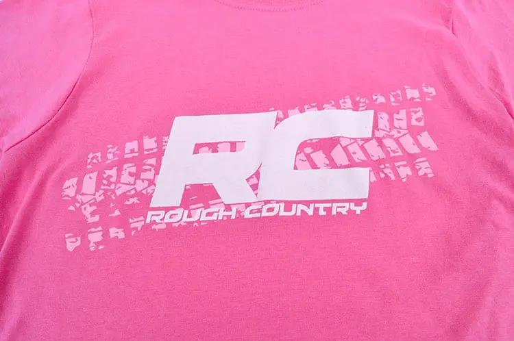 Rough Country T-Shirt | Women Fts Fit | Pink | Size L by Rough Country
