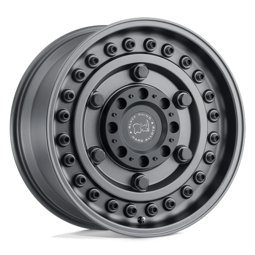 BR ARMORY 17X9.5 5X5.0/5.5 78 GUNBLK -18