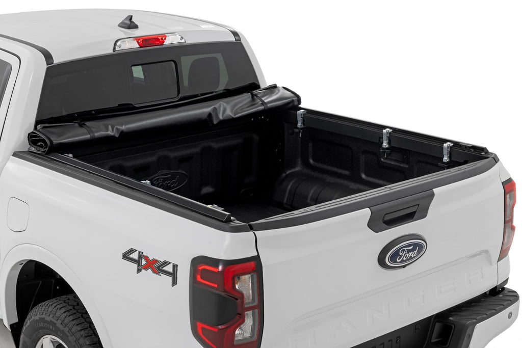 Soft Roll Up Bed Cover | 5' Bed | Ford Ranger 2WD/4WD (2024-2026) by Rough Country