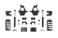 4"/6" LOWERING KIT (SPINDLES, COILS, EXT/CREW CAB, CAST STEEL ARMS) by MaxTrac