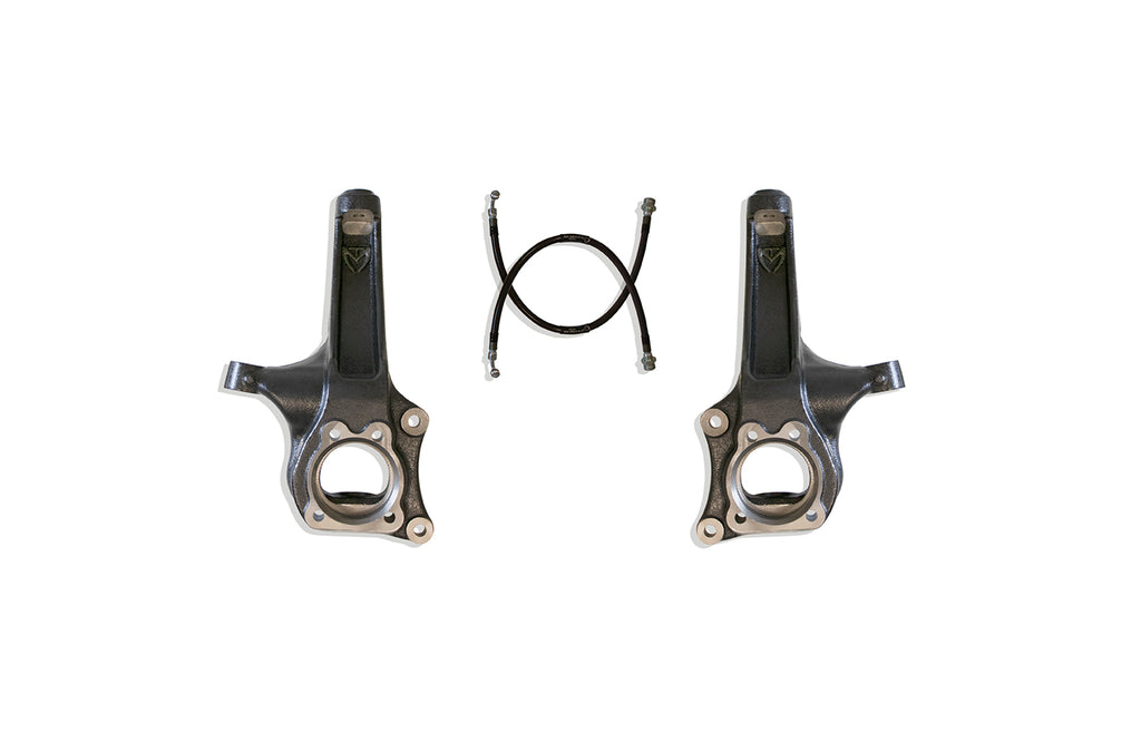 4" LIFT SPINDLES W/ BRAKE LINES by MaxTrac