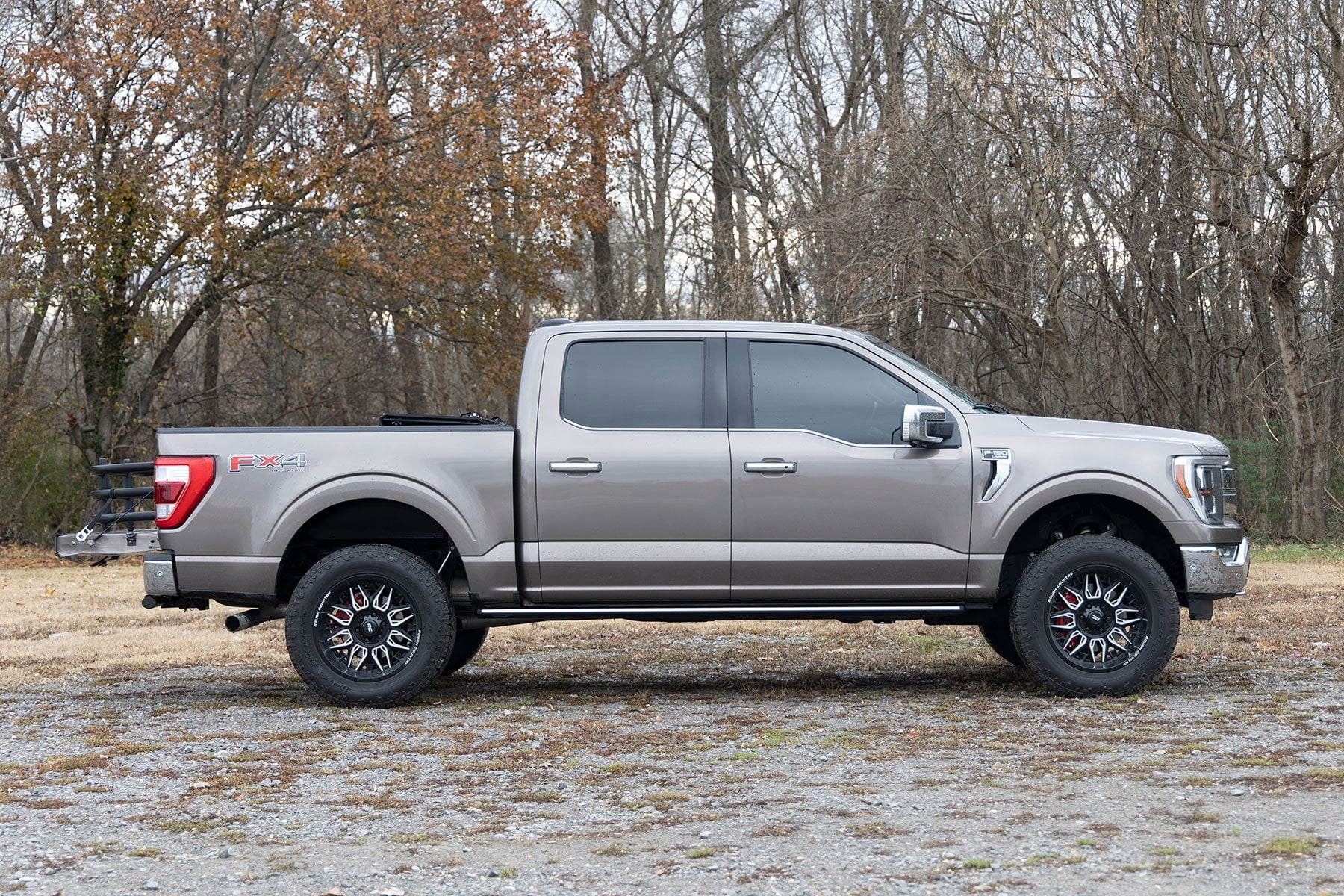 Caliper Covers | Rear | Red | Ford F-150 2WD/4WD (2021-2026) by Rough Country