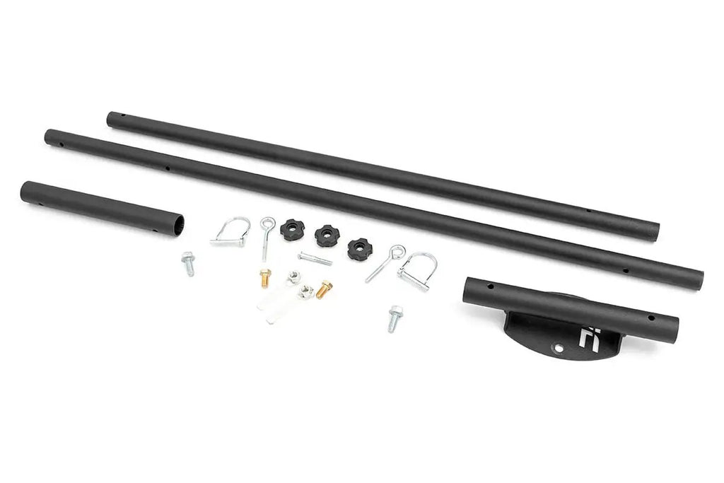 Flag Pole Holder | Bed Rail | w/ Flag by Rough Country