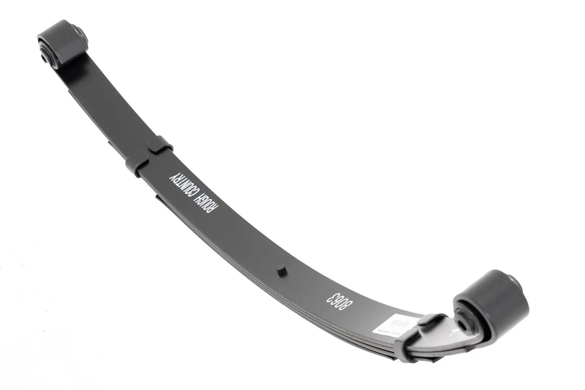Front Leaf Springs | Military Wrap | 4" Lift| Pair | Jeep Wrangler YJ (87-95) by Rough Country