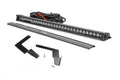 LED Light Kit | Lower Grille Mount | 30" Black Single Row | White DRL | Toyota Tacoma (16-23) by Rough Country