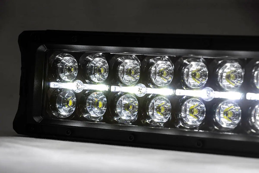 30 Inch Black Series LED Light Bar | Curved | Dual Row | Cool White DRL by Rough Country