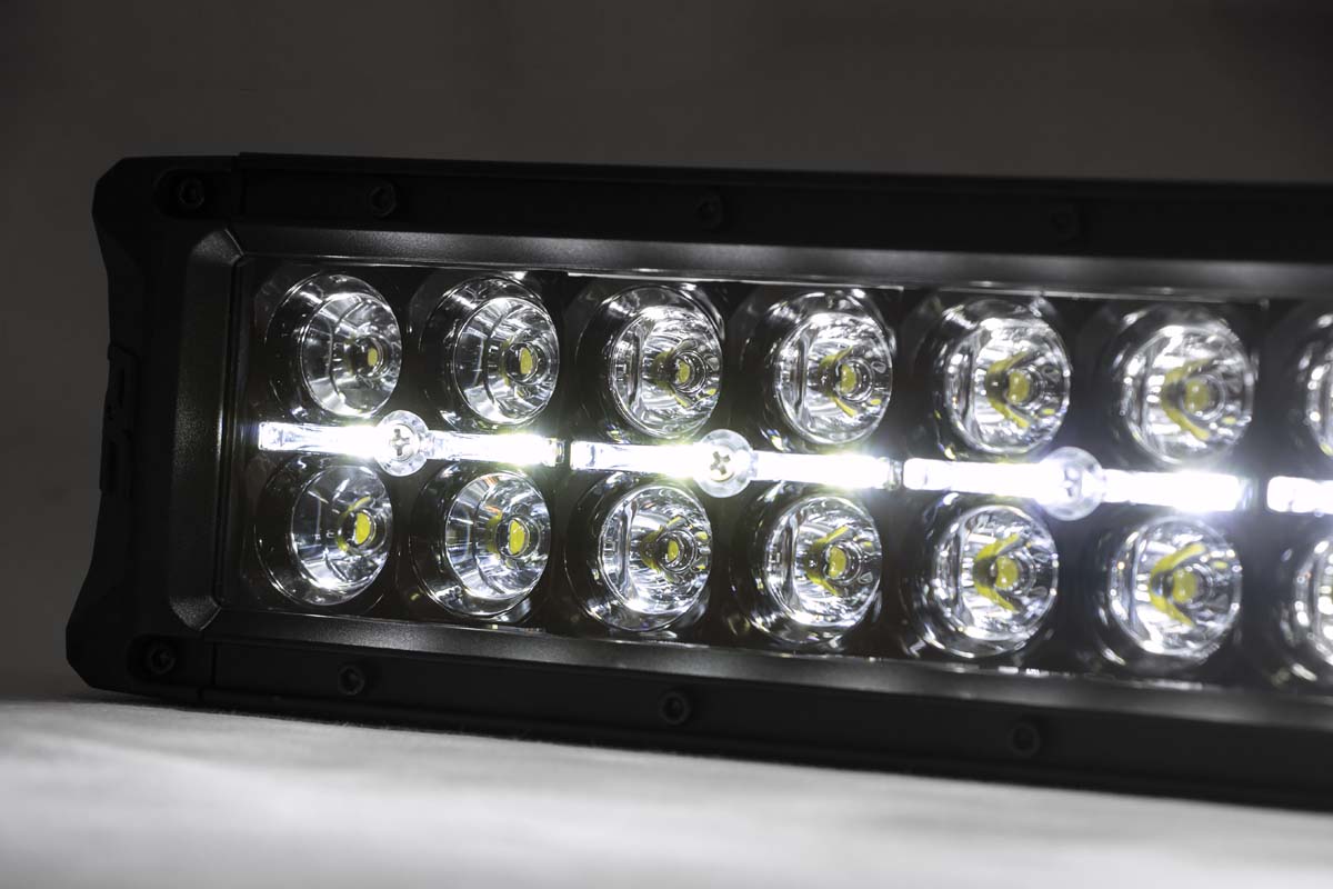 30 Inch Black Series LED Light Bar | Dual Row | Cool White DRL by Rough Country