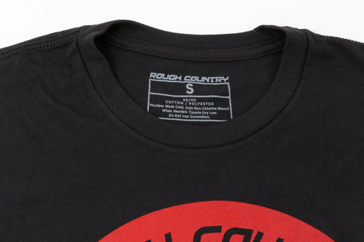 Rough Country T-Shirt | RC Mountains | Black | MD by Rough Country