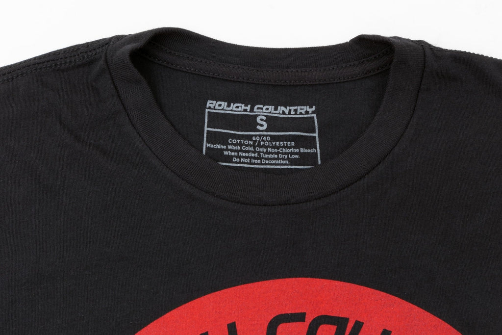 Rough Country T-Shirt | RC Mountains | Black | LG by Rough Country