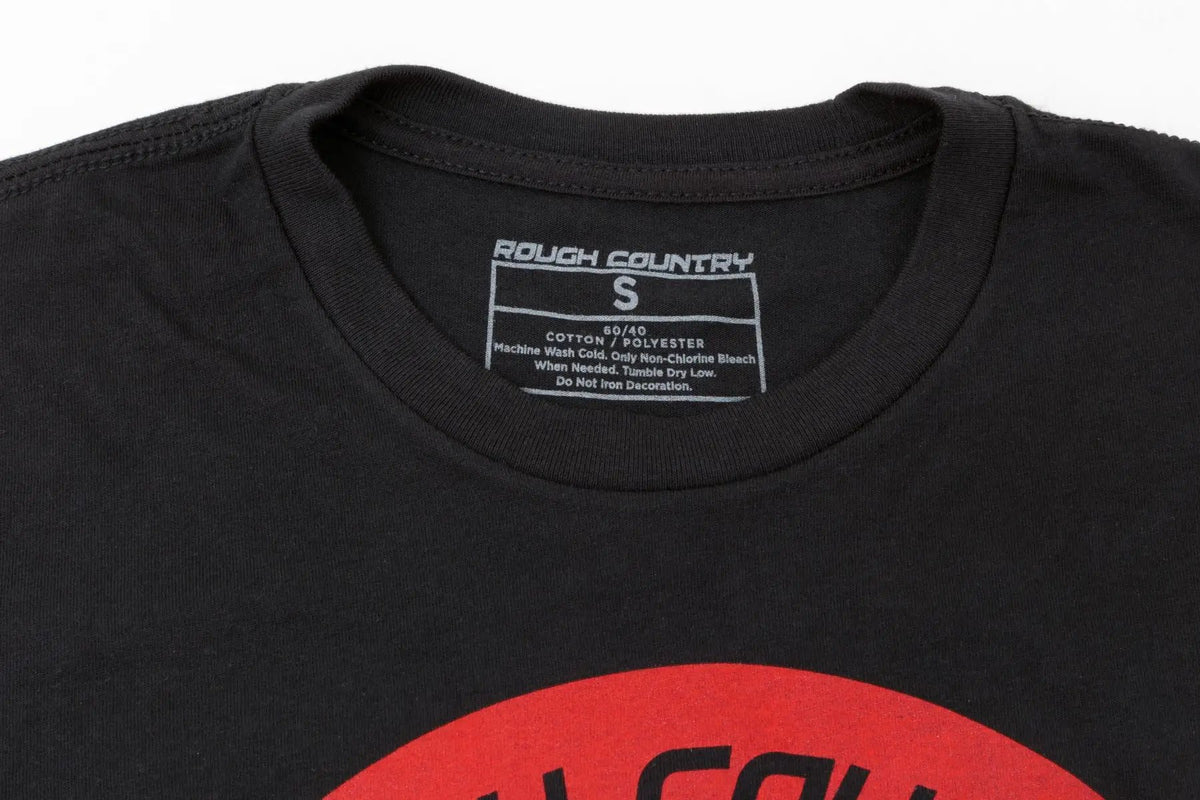 Rough Country T-Shirt | RC Mountains | Black | 3XL by Rough Country