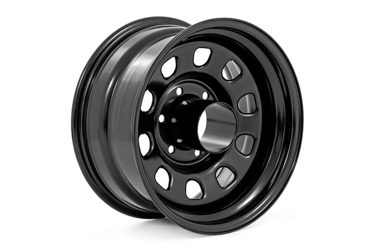 Steel Wheel | Black | 17x9 | 5x4.5 | 3.30 Bore | +0mm by Rough Country