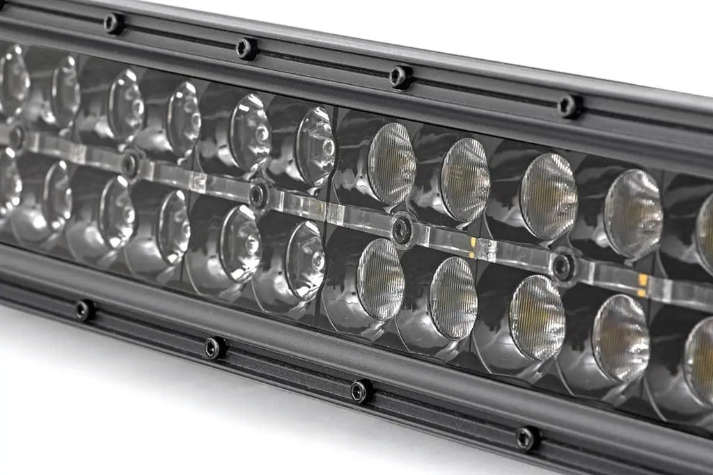 12 Inch Black Series LED Light Bar | Dual Row | White DRL by Rough Country