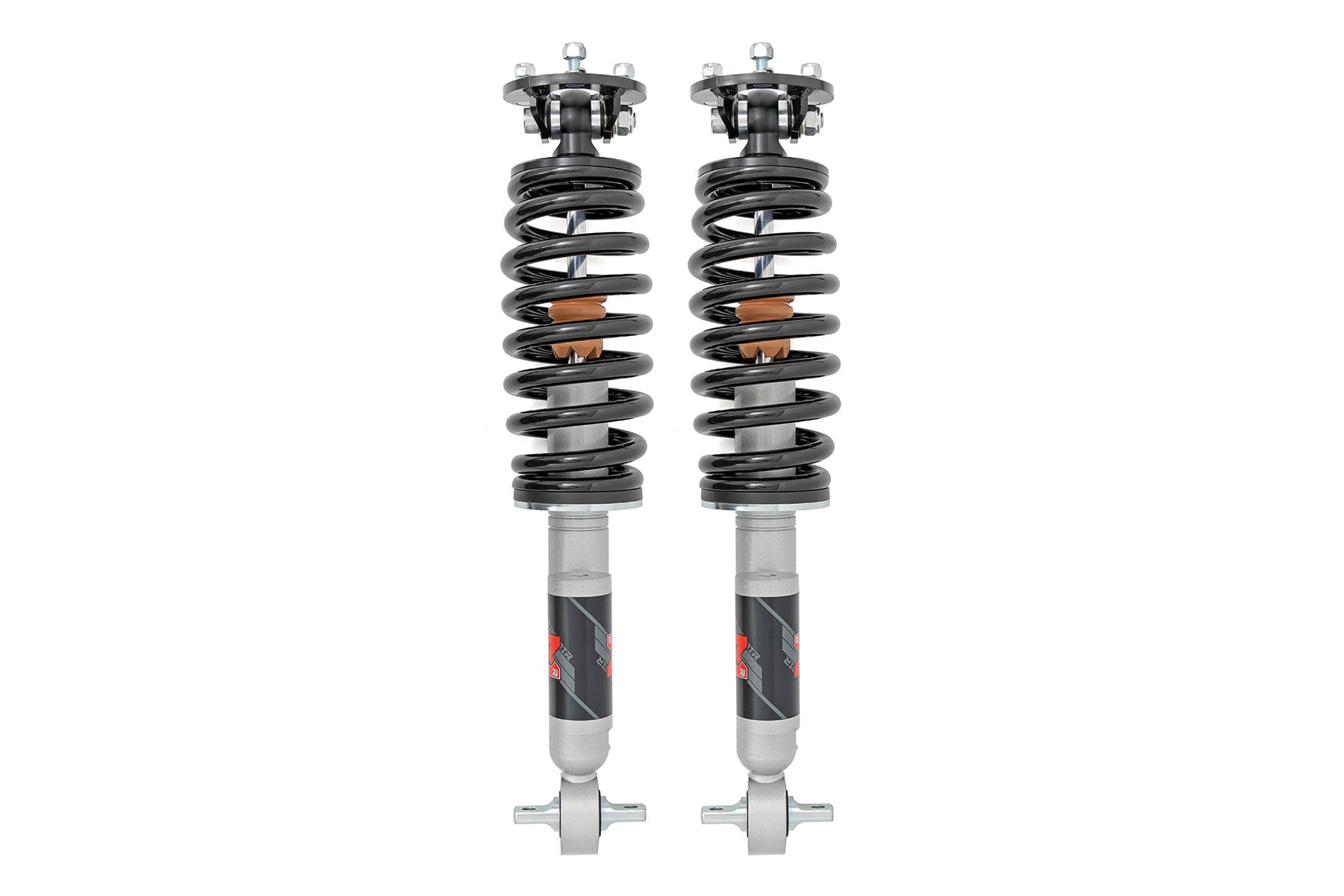 M1R Reservoir Loaded Struts | Adjustable Height | Front | 2 Inch | Ford Bronco (21-26) by Rough Country