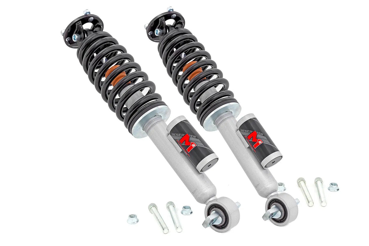 M1R Reservoir Loaded Struts | Adjustable Height | Front | 3.5 Inch | Ford Bronco (21-26) by Rough Country