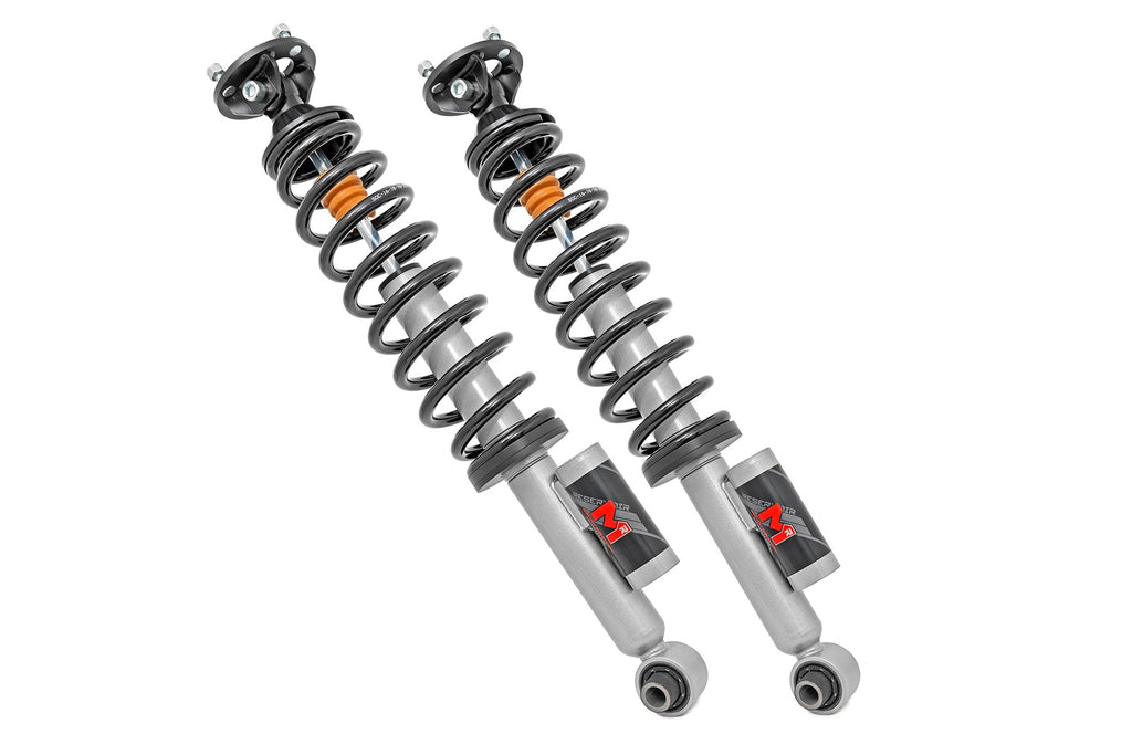 M1R Reservoir Loaded Struts | Adjustable Height | Rear | 5 Inch | Ford Bronco (21-26) by Rough Country
