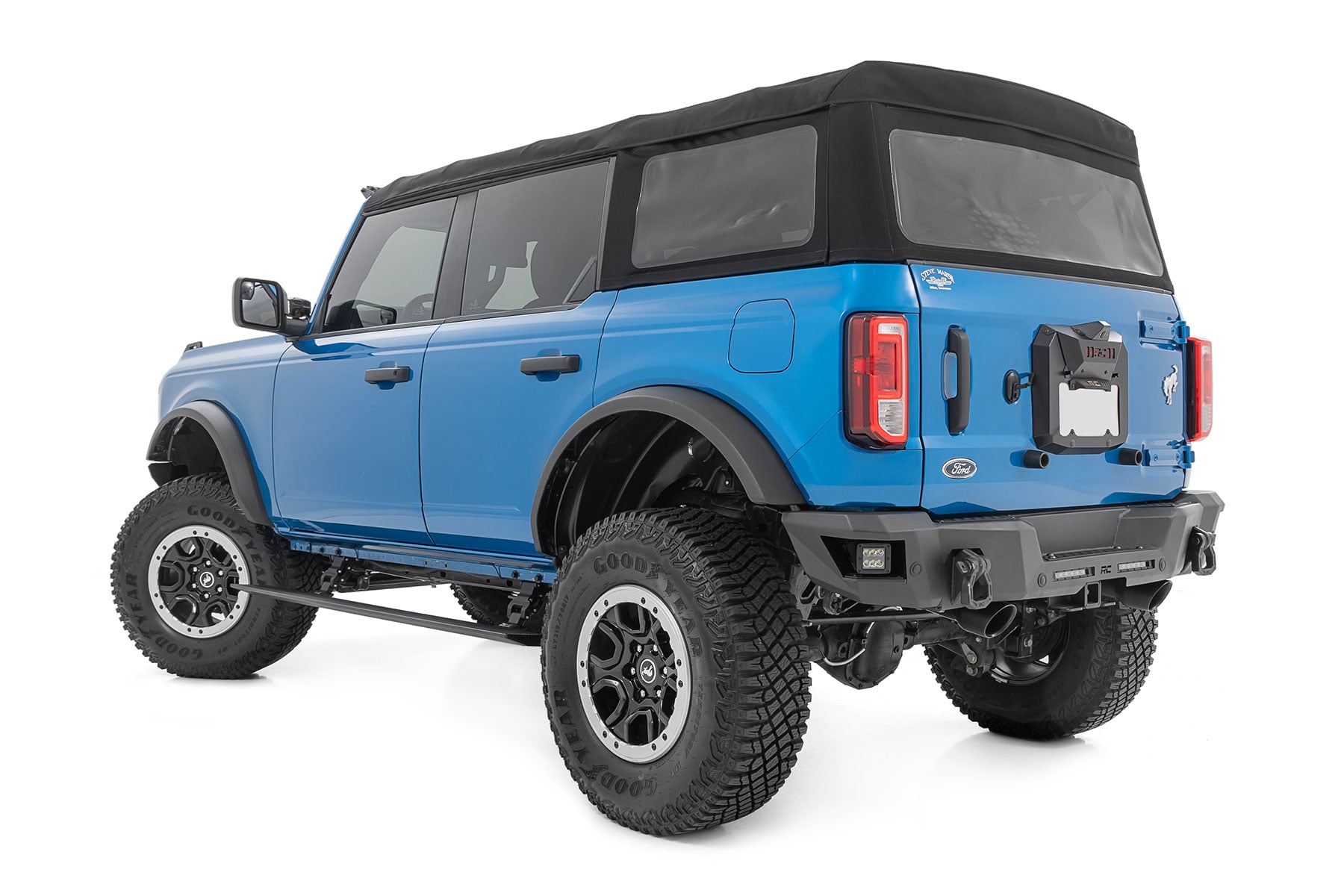 Power Running Boards | Dual Electric Motor | 4 Door | Ford Bronco 4WD (21-26) by Rough Country