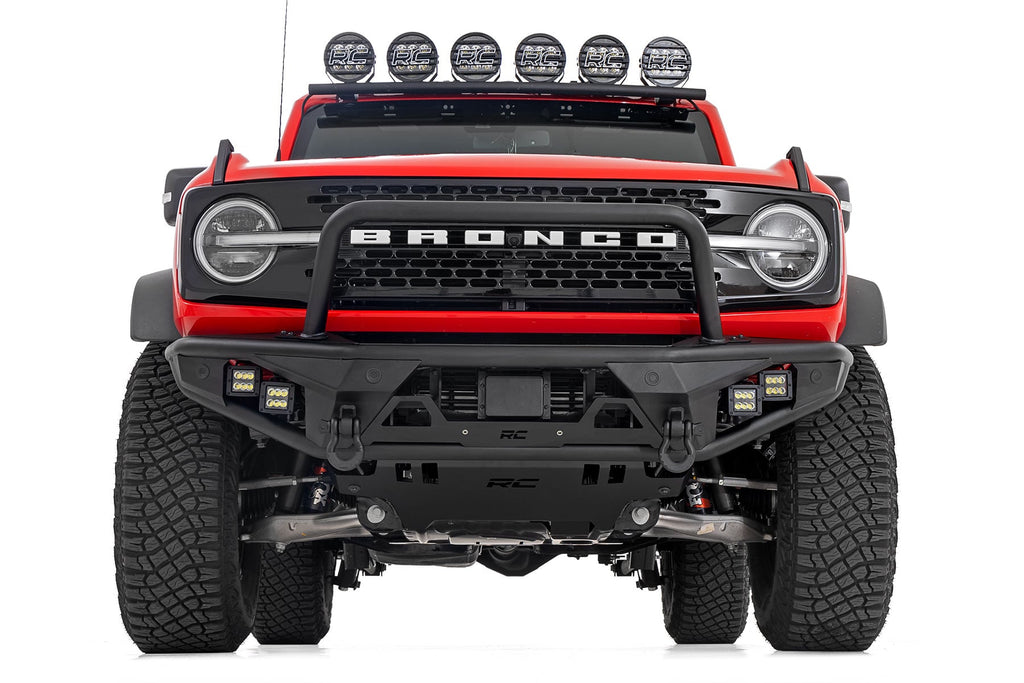 Front Bumper | Tubular | Ford Bronco (2 Door) (21-26)/Bronco (21-25) by Rough Country
