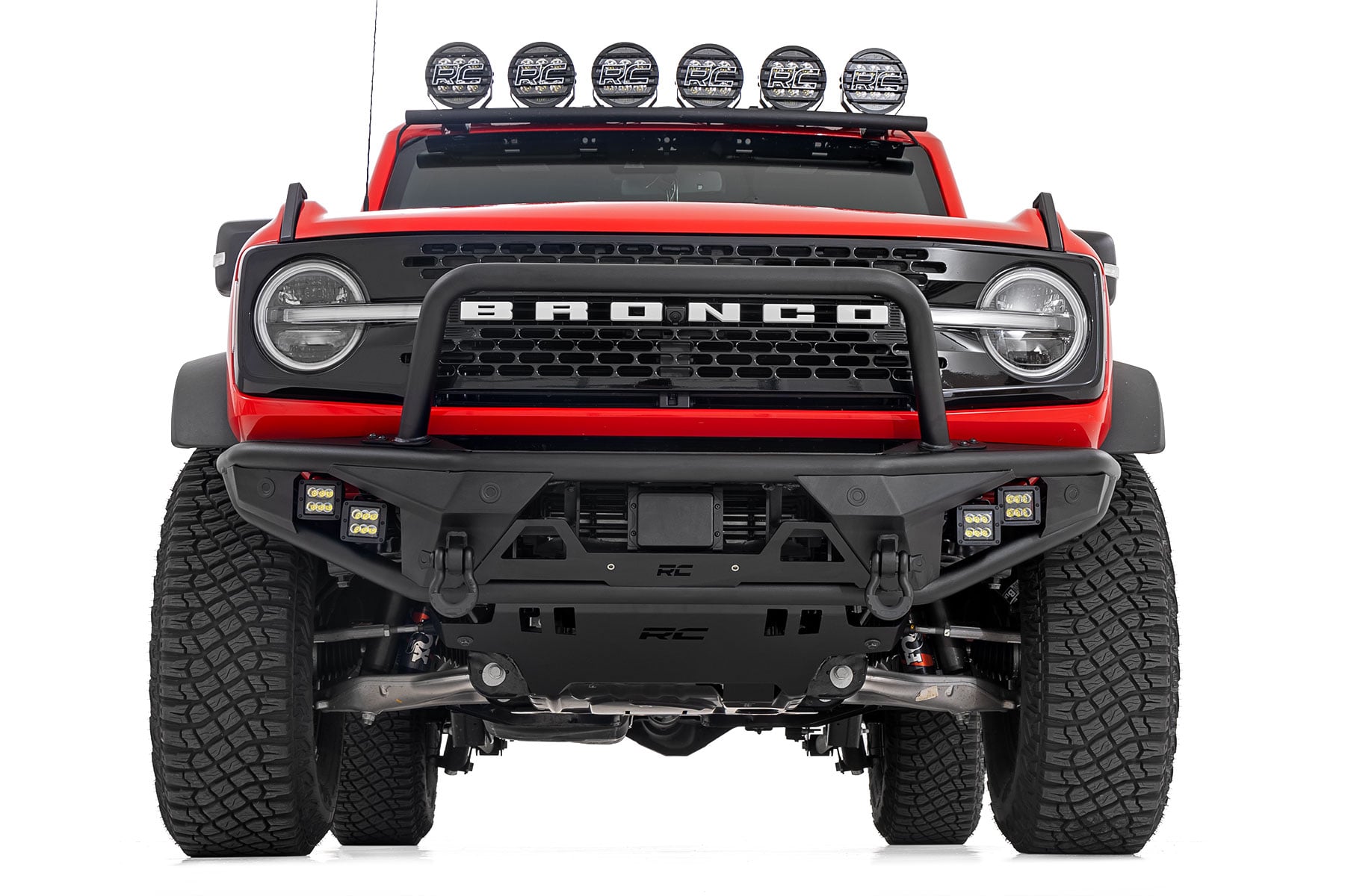 Front Bumper | Tubular | Ford Bronco (2 Door) (21-26)/Bronco (21-25) by Rough Country