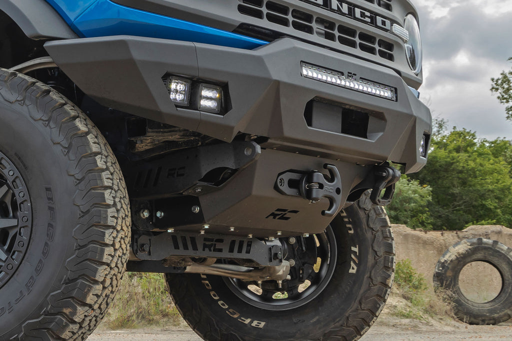 Hidden Winch Mount | 12000S | Ford Bronco 4WD (2021-2026) by Rough Country