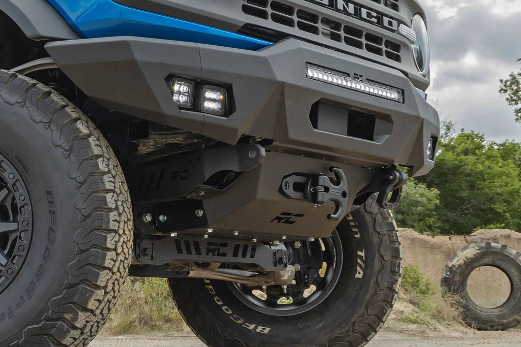 Hidden Winch Mount | 12000S | Ford Bronco 4WD (2021-2026) by Rough Country