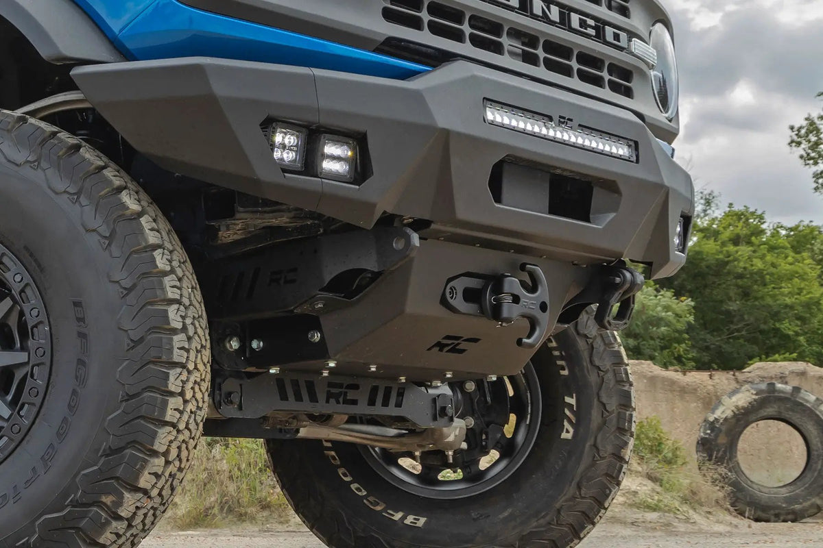 Hidden Winch Mount | 12000S | Ford Bronco 4WD (2021-2026) by Rough Country