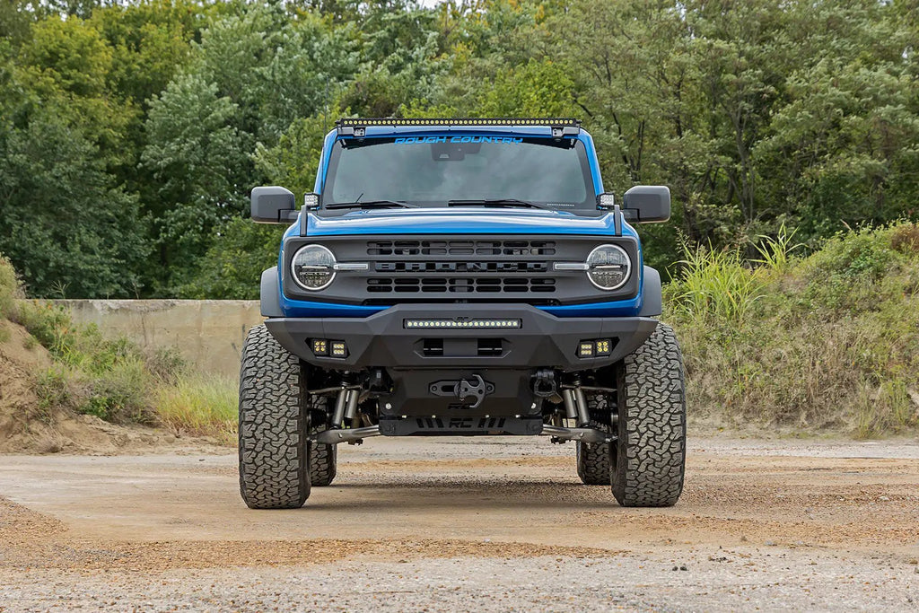 Hidden Winch Mount | 12000S | Ford Bronco 4WD (2021-2026) by Rough Country