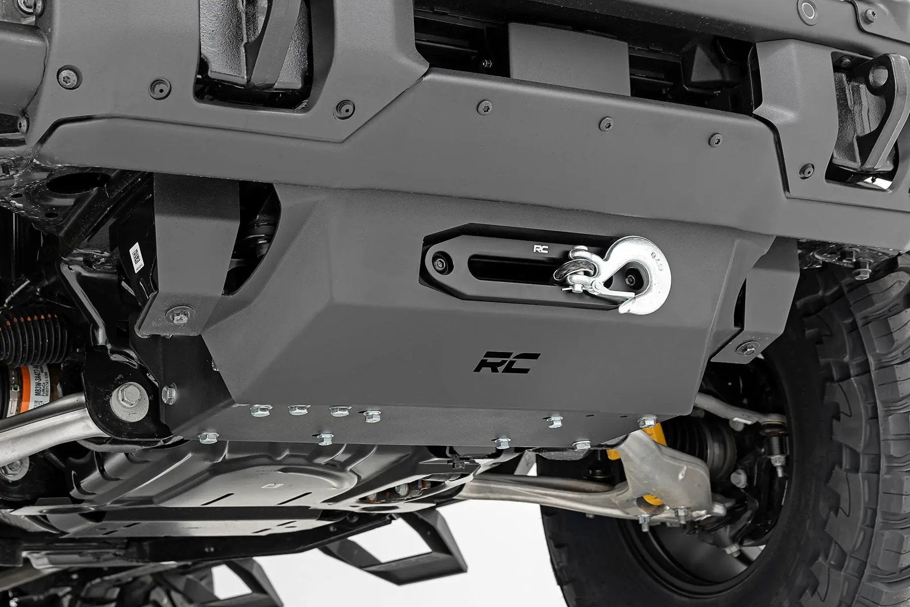 Hidden Winch Mount | 12000S | Ford Bronco 4WD (2021-2026) by Rough Country