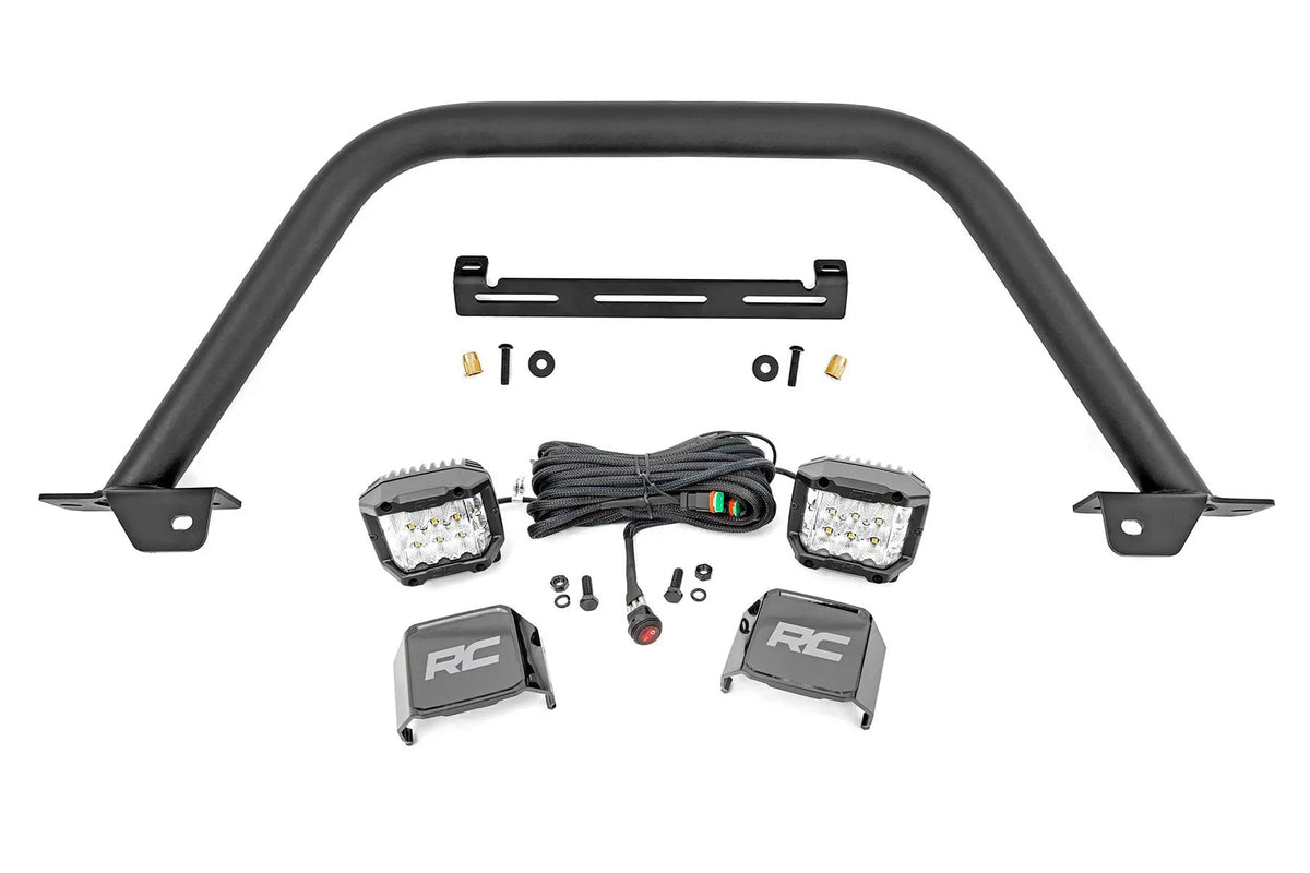 Safari Bar | 3" OSRAM (Pair) | Wide | OE Modular Steel | Ford Bronco (21-26) by Rough Country