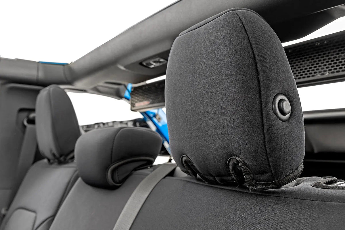 Seat Covers | Bucket Seats | FR & RR | Ford Bronco 4WD (2021-2026) by Rough Country