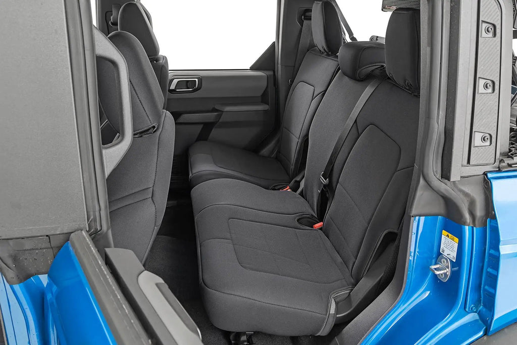 Seat Covers | Bucket Seats | FR & RR | Ford Bronco 4WD (2021-2026) by Rough Country