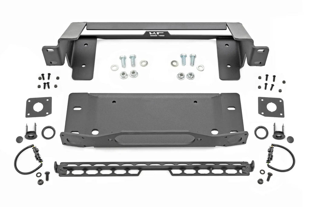 High Winch Mount | All Models | Ford Bronco 4WD (2021-2026) by Rough Country