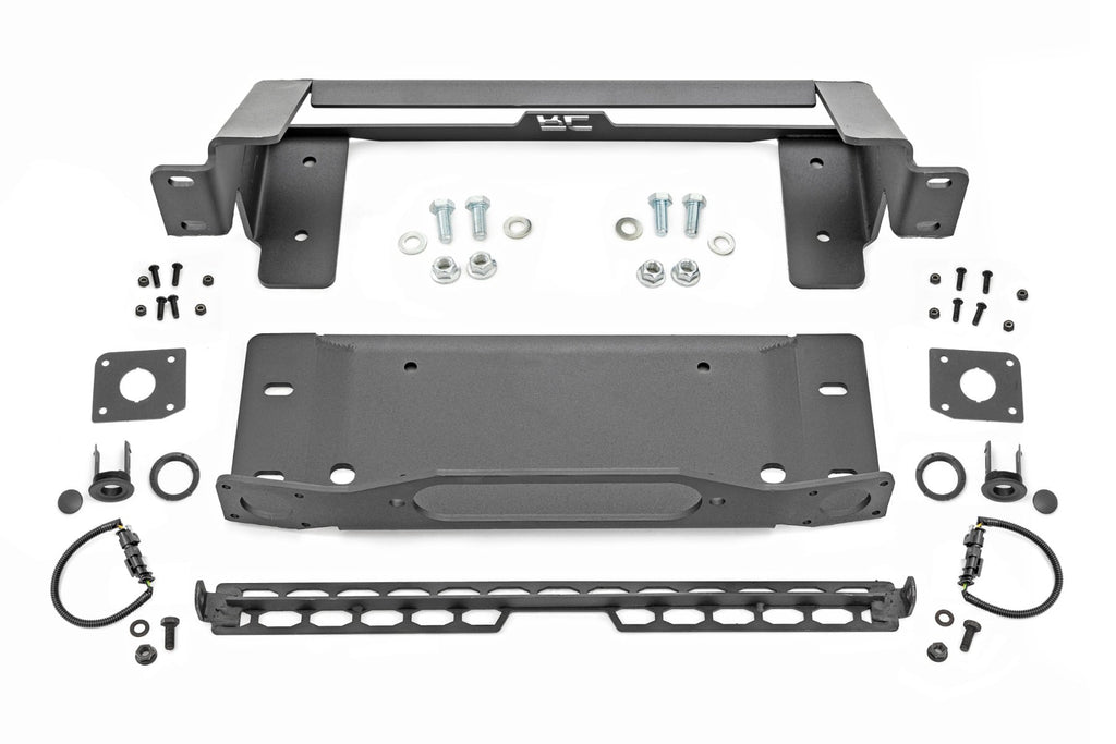 High Winch Mount | All Models | Ford Bronco 4WD (2021-2026) by Rough Country