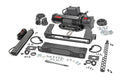High Winch Mount | All Models | 12000S | 20 Inch Black Single Row LED | Ford Bronco (21-26) by Rough Country