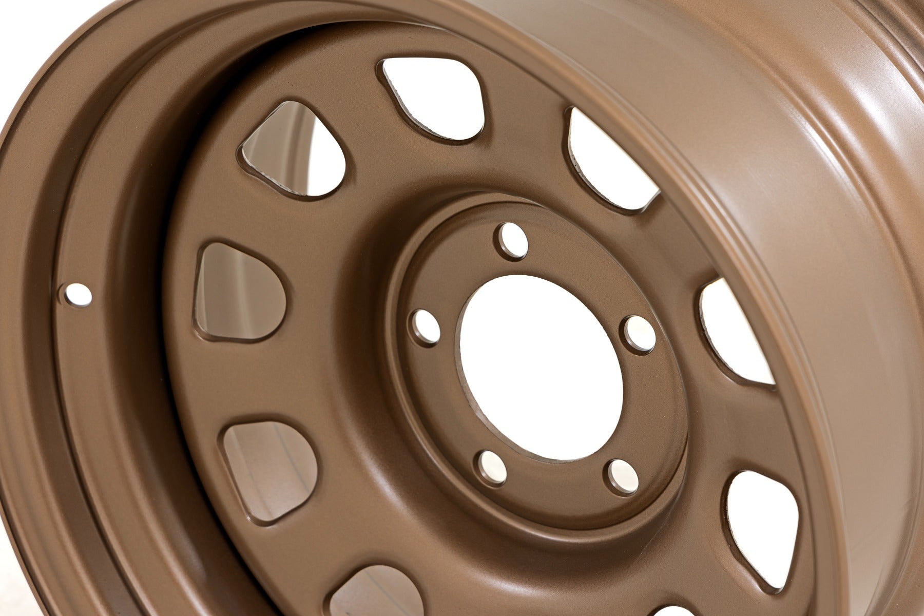 Steel Wheel | Bronze | 15x10 | 5x4.5 | 3.30 Bore | -39 by Rough Country