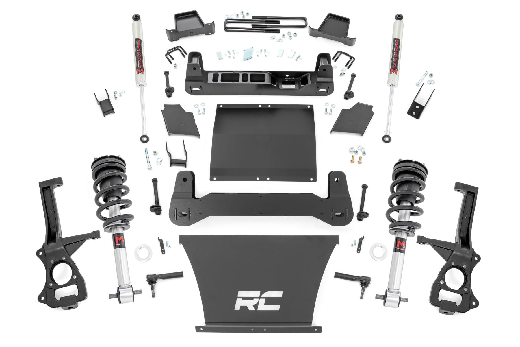 4 Inch Lift Kit | AT4/Trailboss | M1/M1 | Chevy/GMC Sierra 1500 (19-24)/Silverado 1500 (19-24) by Rough Country