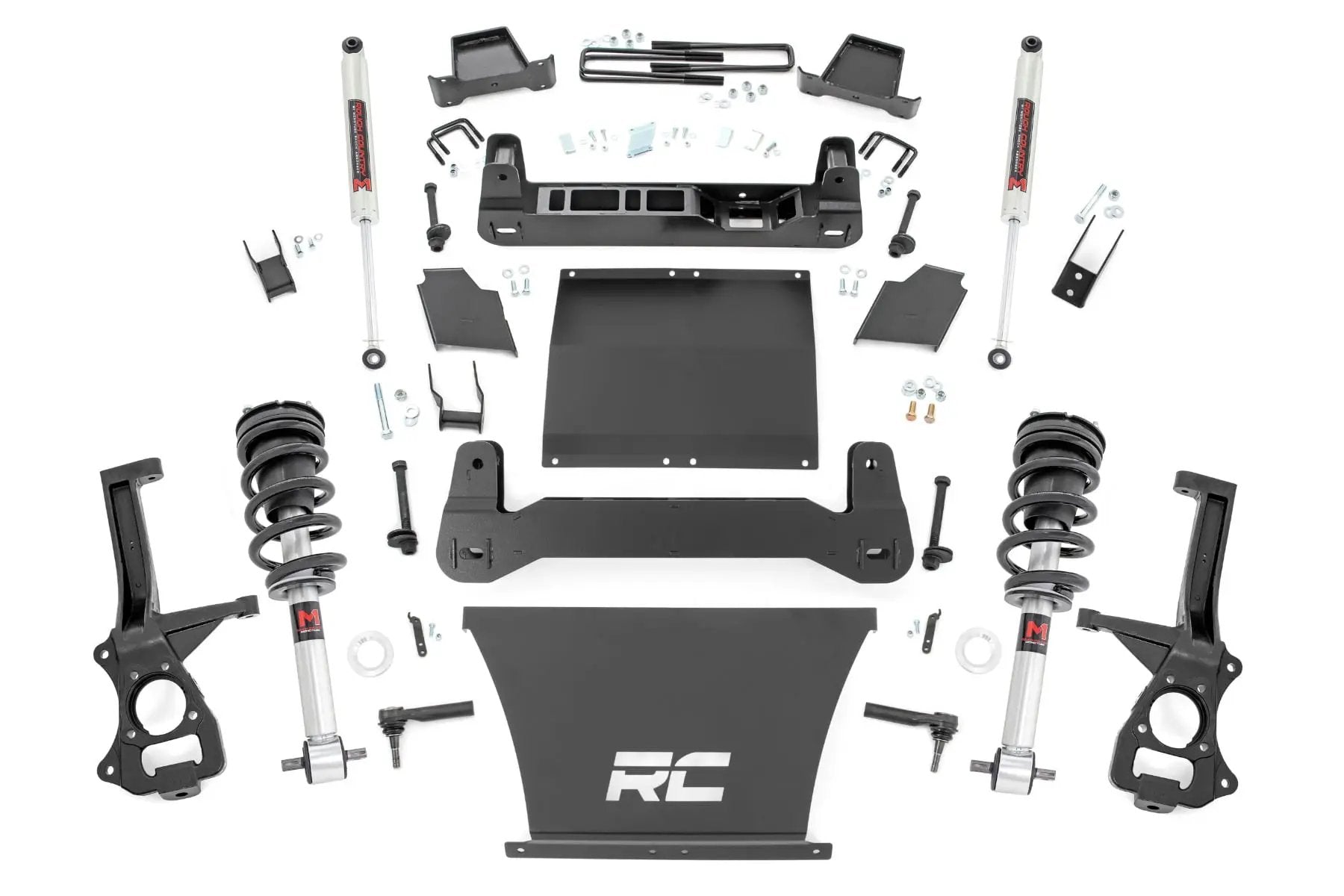 4 Inch Lift Kit | AT4/Trailboss | M1/M1 | Chevy/GMC Sierra 1500 (19-24)/Silverado 1500 (19-24) by Rough Country