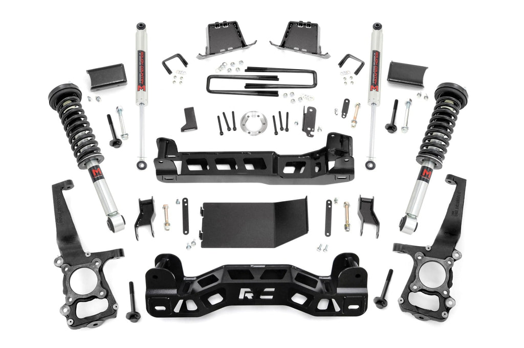 6 Inch Lift Kit | M1 Struts/M1 | Ford F-150 4WD (2011-2013) by Rough Country