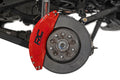 Caliper Covers | Rear | Red | Non-Sport | Jeep Wrangler JL (18-26)/Wrangler Unlimited (18-26) by Rough Country
