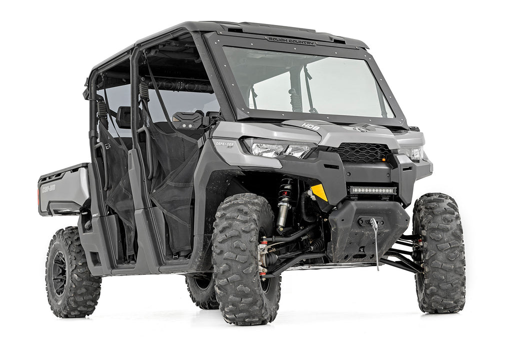 M1 Front Coil Over Shocks | Ride Height Adjust | Can-Am Defender HD5/HD8/HD9/HD10 by Rough Country