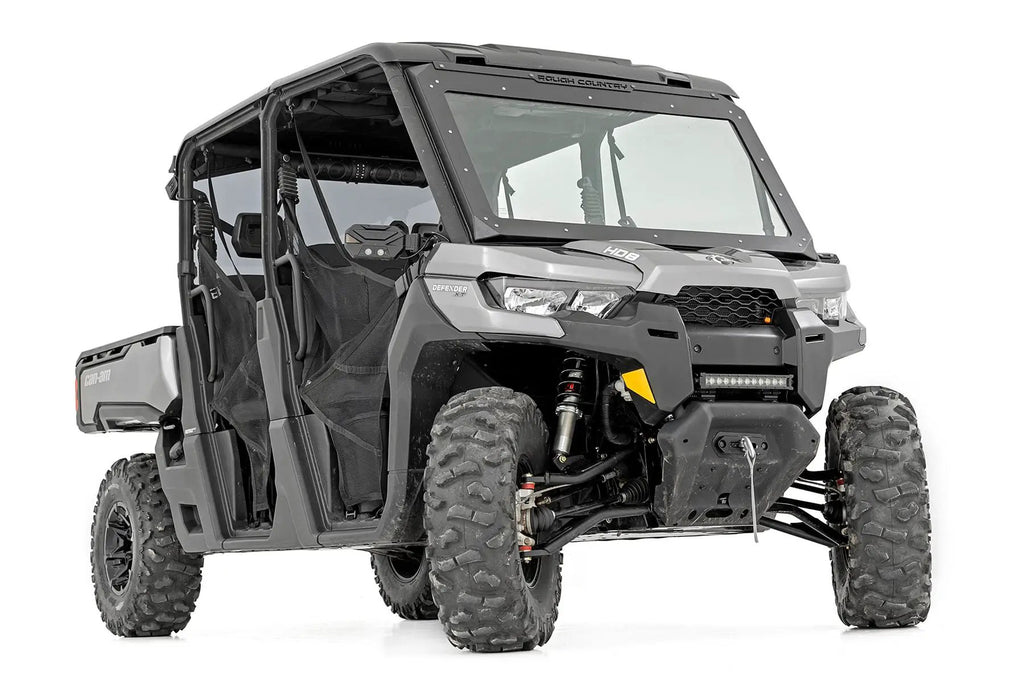M1 Front Coil Over Shocks | Ride Height Adjust | Can-Am Defender HD5/HD8/HD9/HD10 by Rough Country
