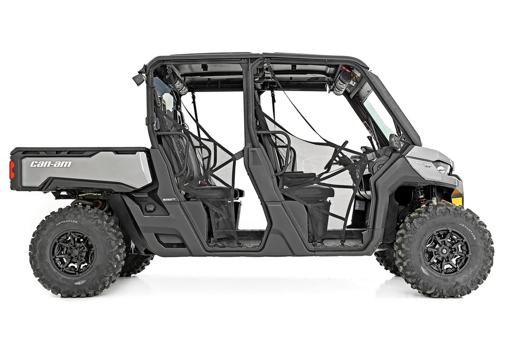 M1 Front Coil Over Shocks | Ride Height Adjust | Can-Am Defender HD5/HD8/HD9/HD10 by Rough Country