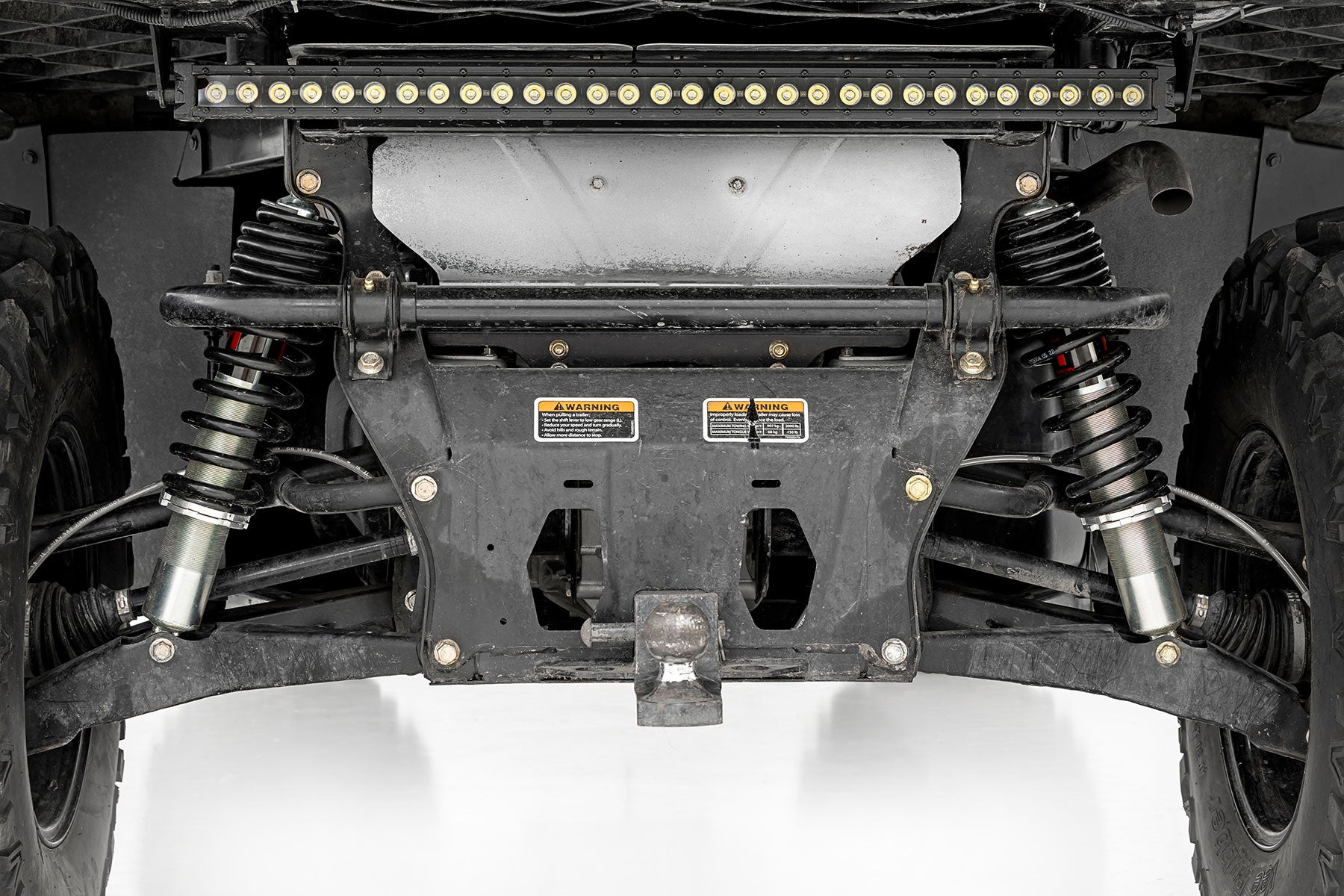 M1 Rear Coil Over Shocks | Ride Height Adjust | Can-Am Defender HD5/HD8/HD9/HD10 by Rough Country
