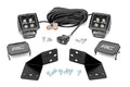 LED Light Kit | Rear Mount | 2" Black Pair | White DRL | CFMOTO UFORCE 1000 by Rough Country