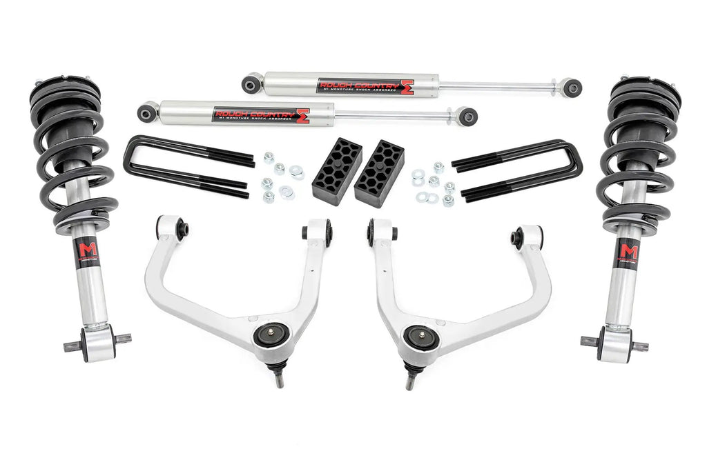 3.5 Inch Lift Kit | M1 Struts/M1 | Chevy Silverado 1500 2WD/4WD (2019-2024) by Rough Country